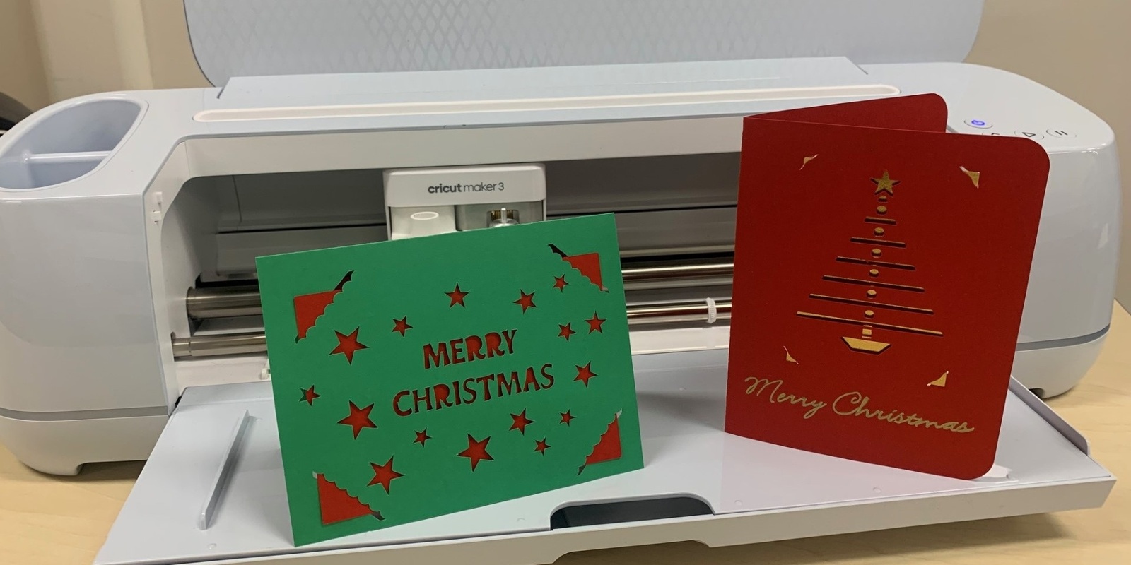 Banner image for Christmas Crafting with Cricut: Christmas Cards