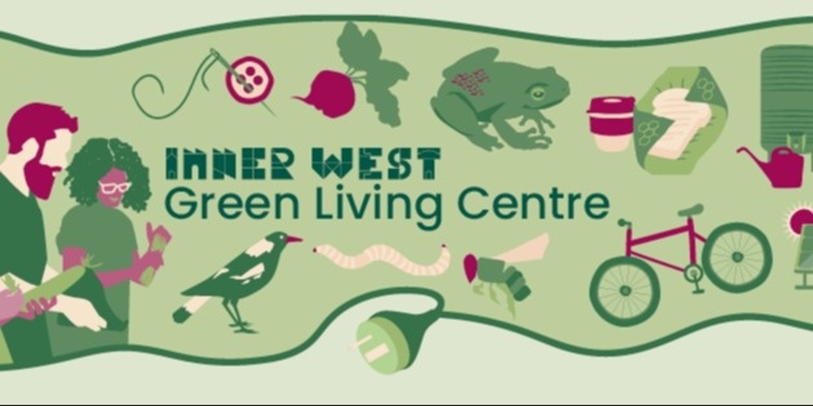 Green Living Centre's banner