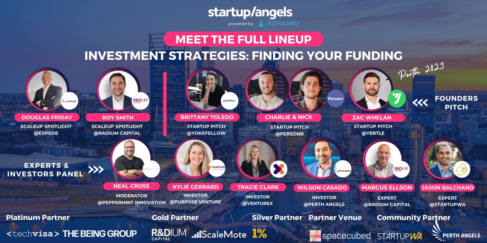 Banner image for Startup&Angels | Investment Strategies: Finding your funding | Perth