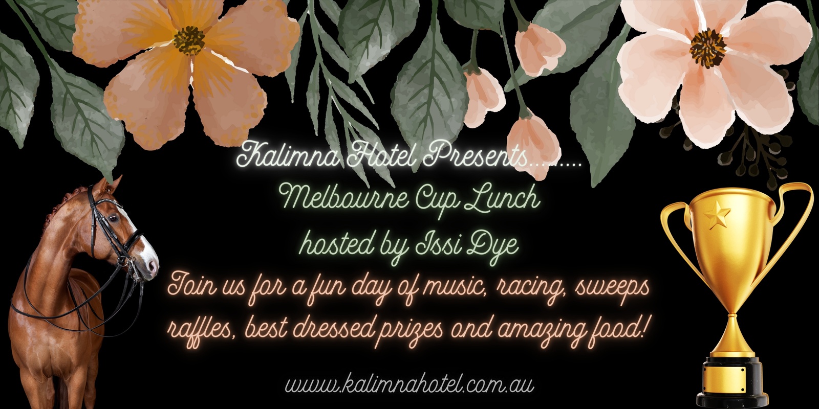 Banner image for Issi Dye hosts the Kalimna Hotel Melbourne Cup Lunch