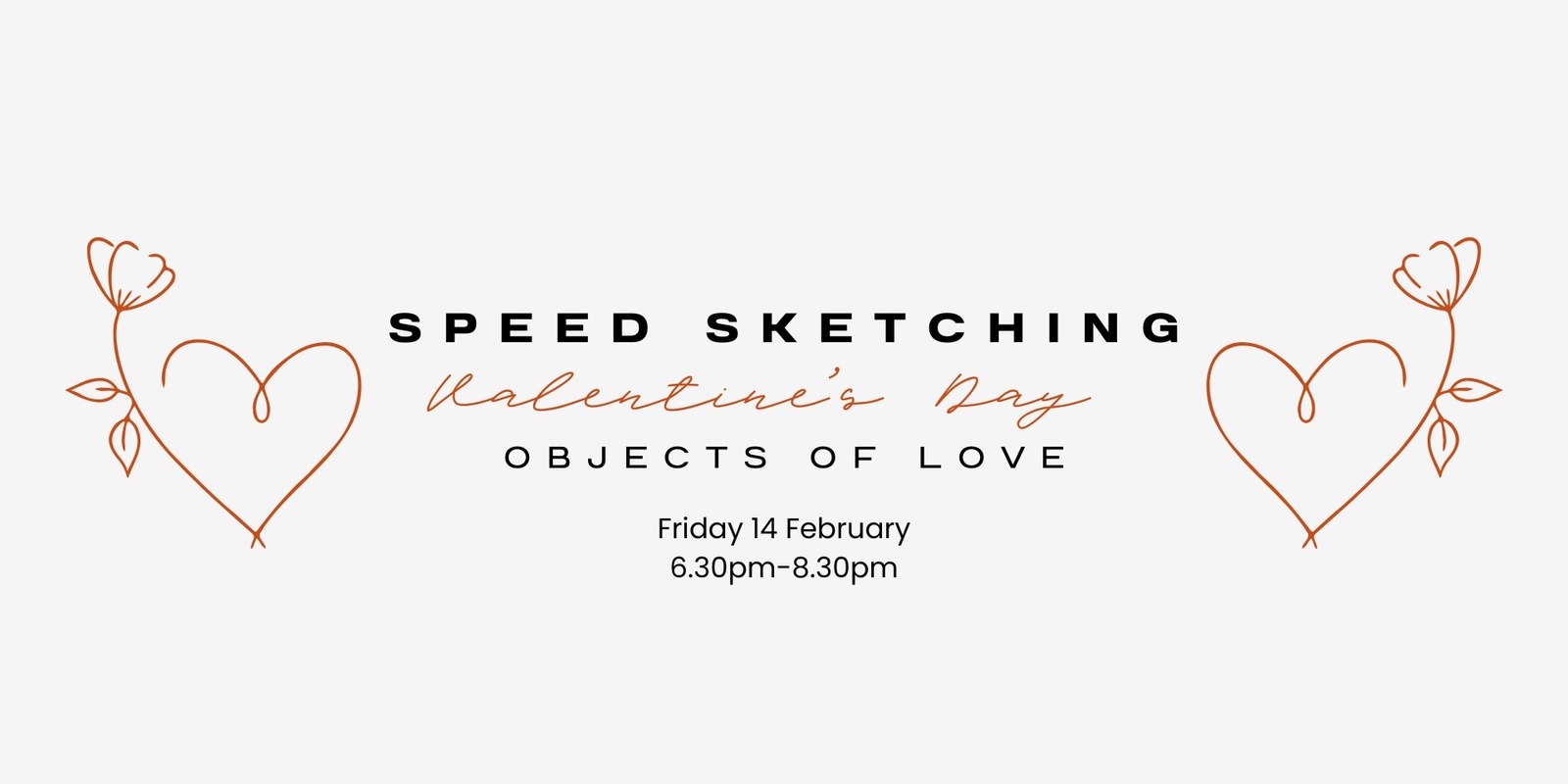 Banner image for Speed sketching - objects of love