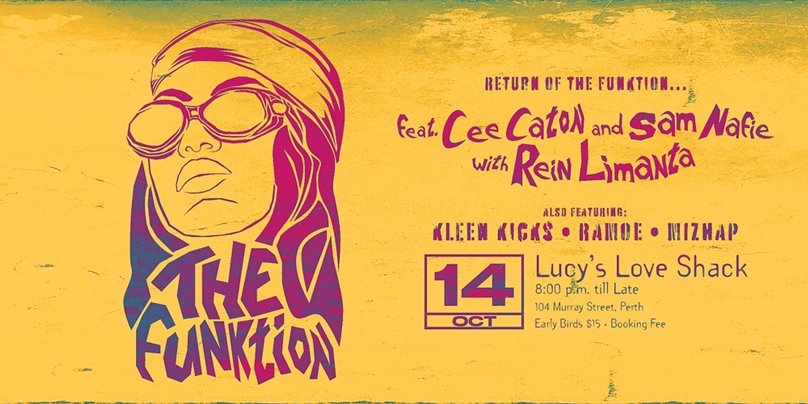 Banner image for The Funktion Returns - A night of R&B Classics