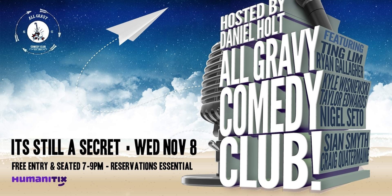 Banner image for All Gravy Comedy Club