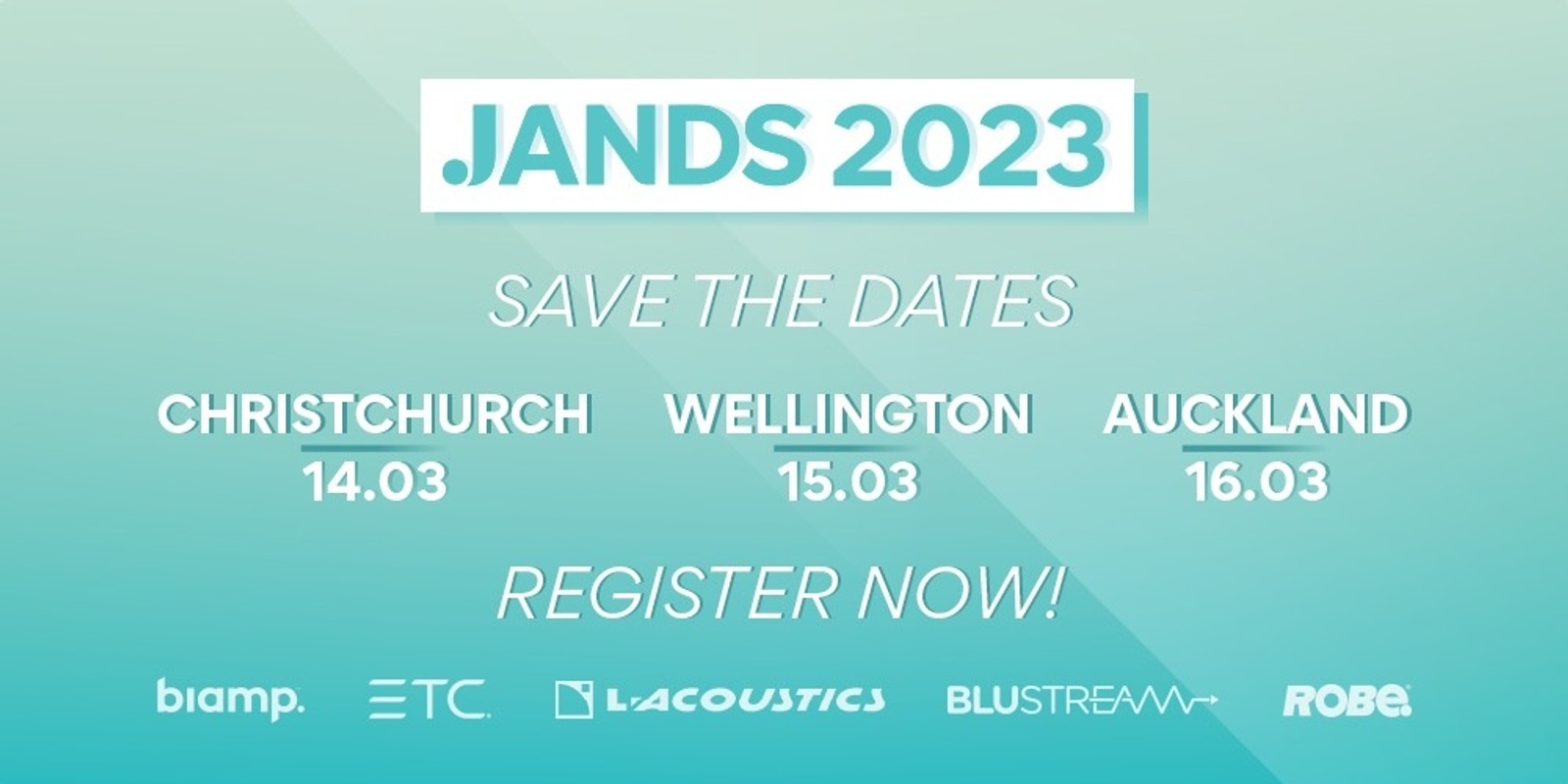 Banner image for Jands NZ 2023 - Wellington