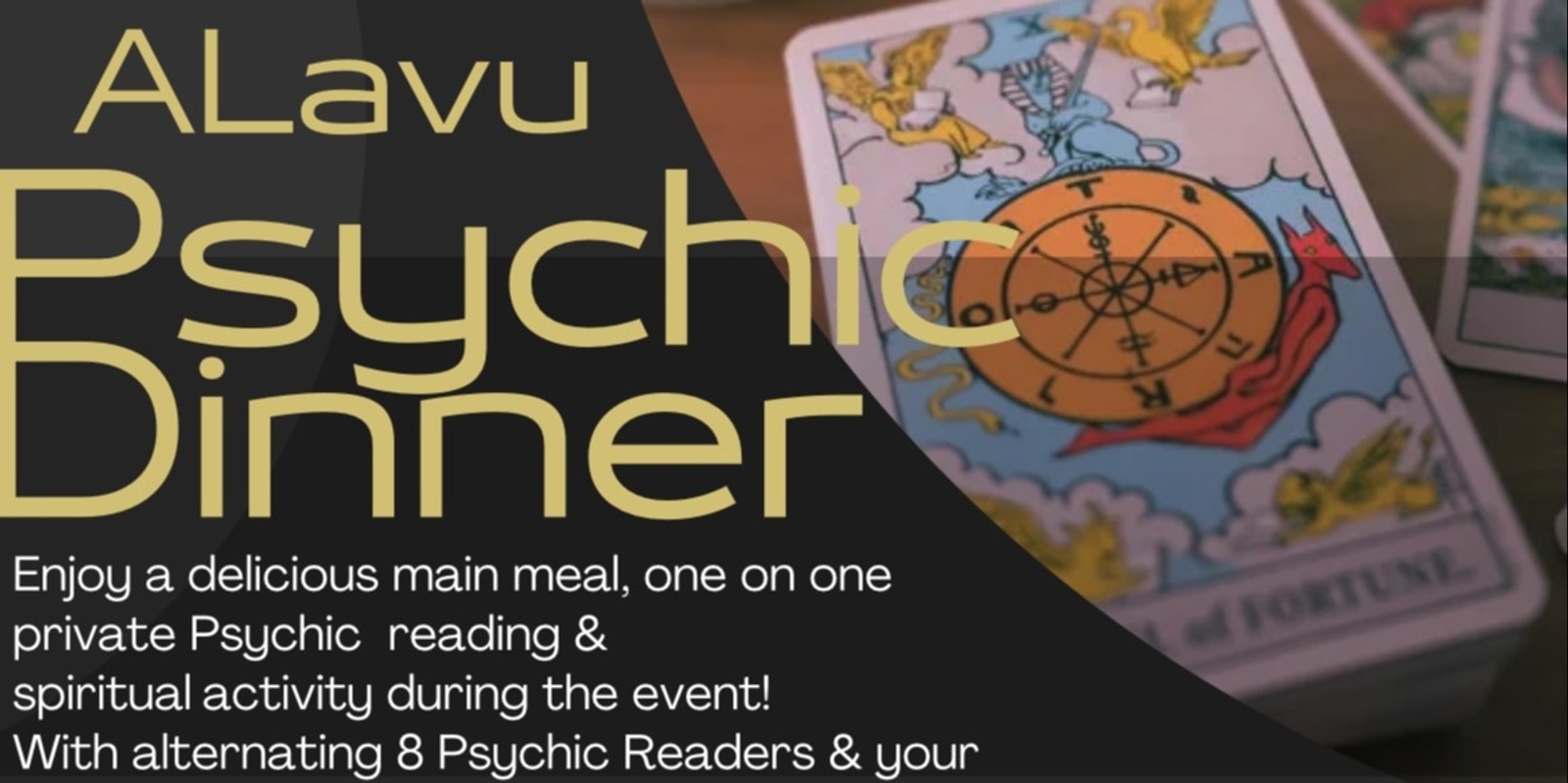 Banner image for Psychic Dinner @Vale Hotel 26th Nov 