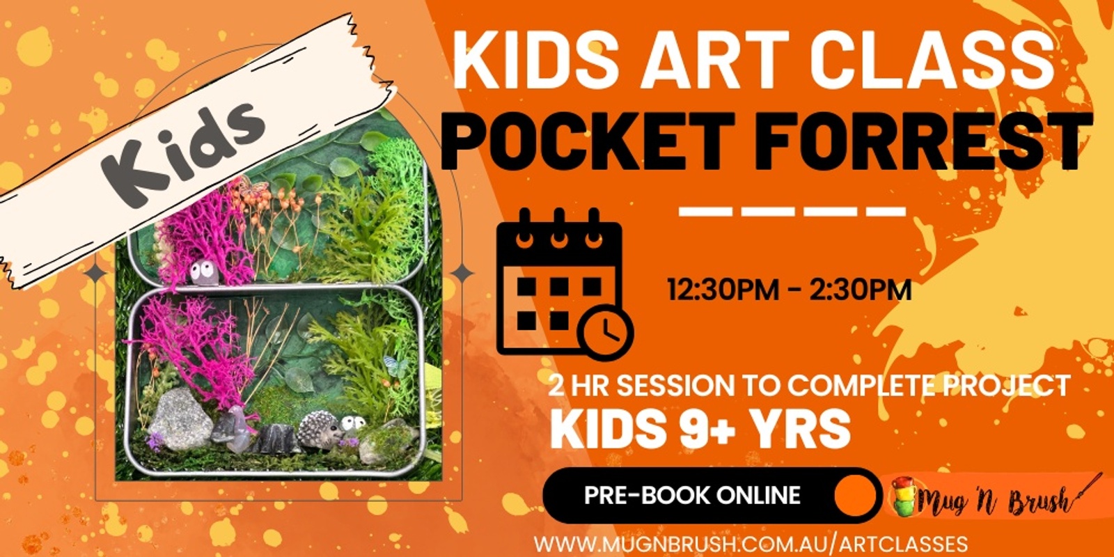 Banner image for Kids Holiday Session - Forrest in your pocket