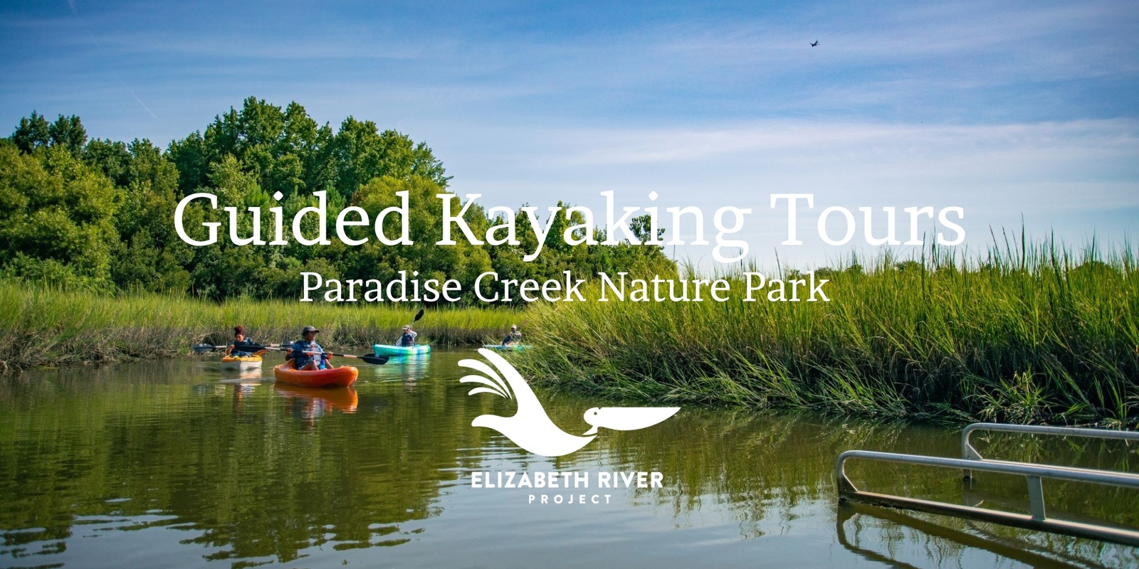 Banner image for Guided Kayak Tours at Paradise Creek Nature Park
