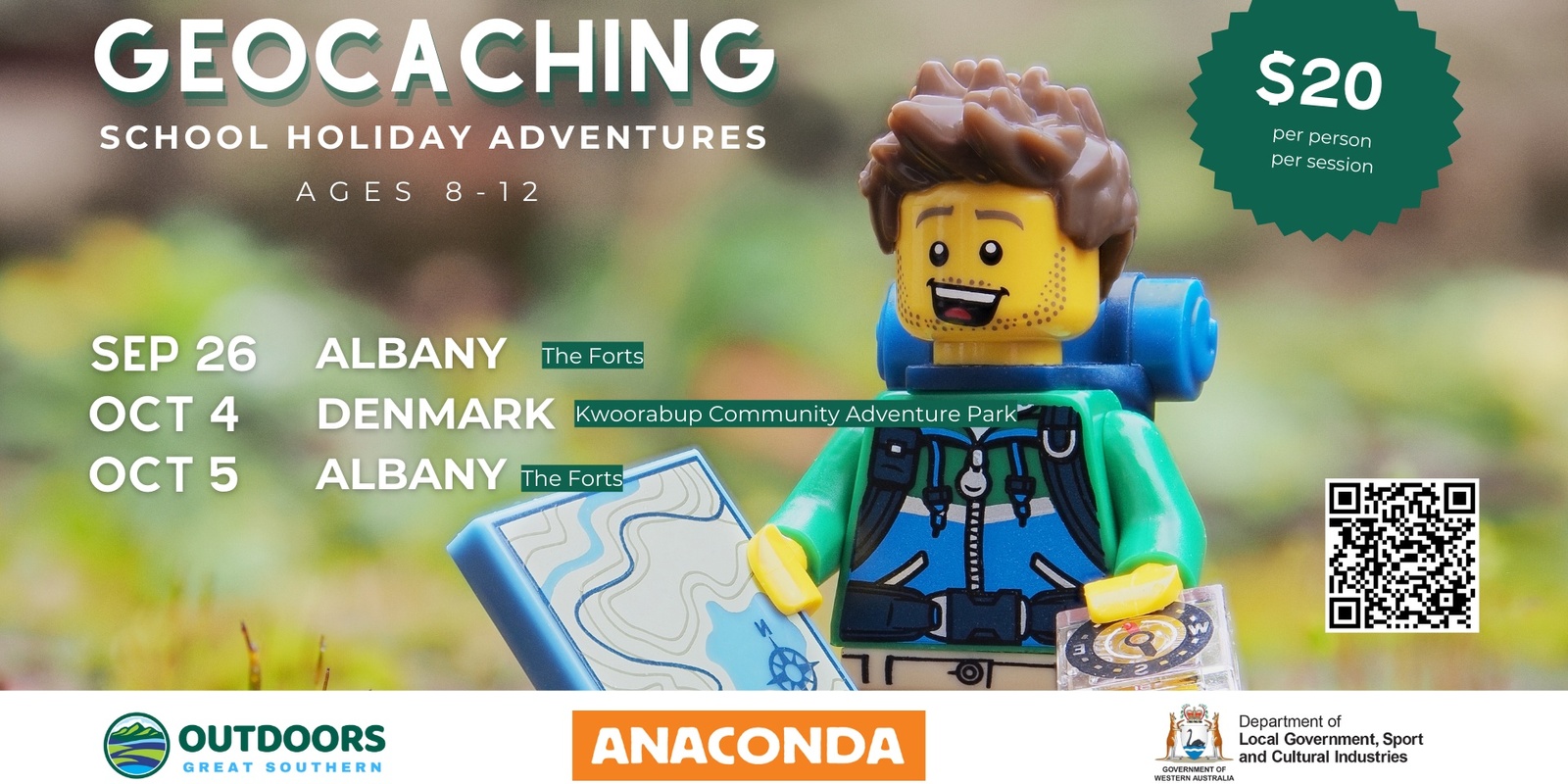 Banner image for Albany and Denmark Geocaching Sept 2023