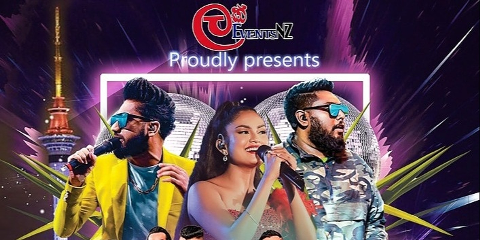 Banner image for Infinity Mega Live with Wasthi ft Kanchana @ Barfoot & thompson stadium