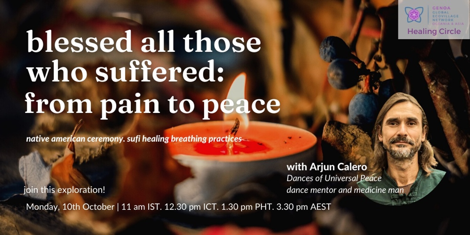 Banner image for GENOA Healing Circle - From Pain to Peace