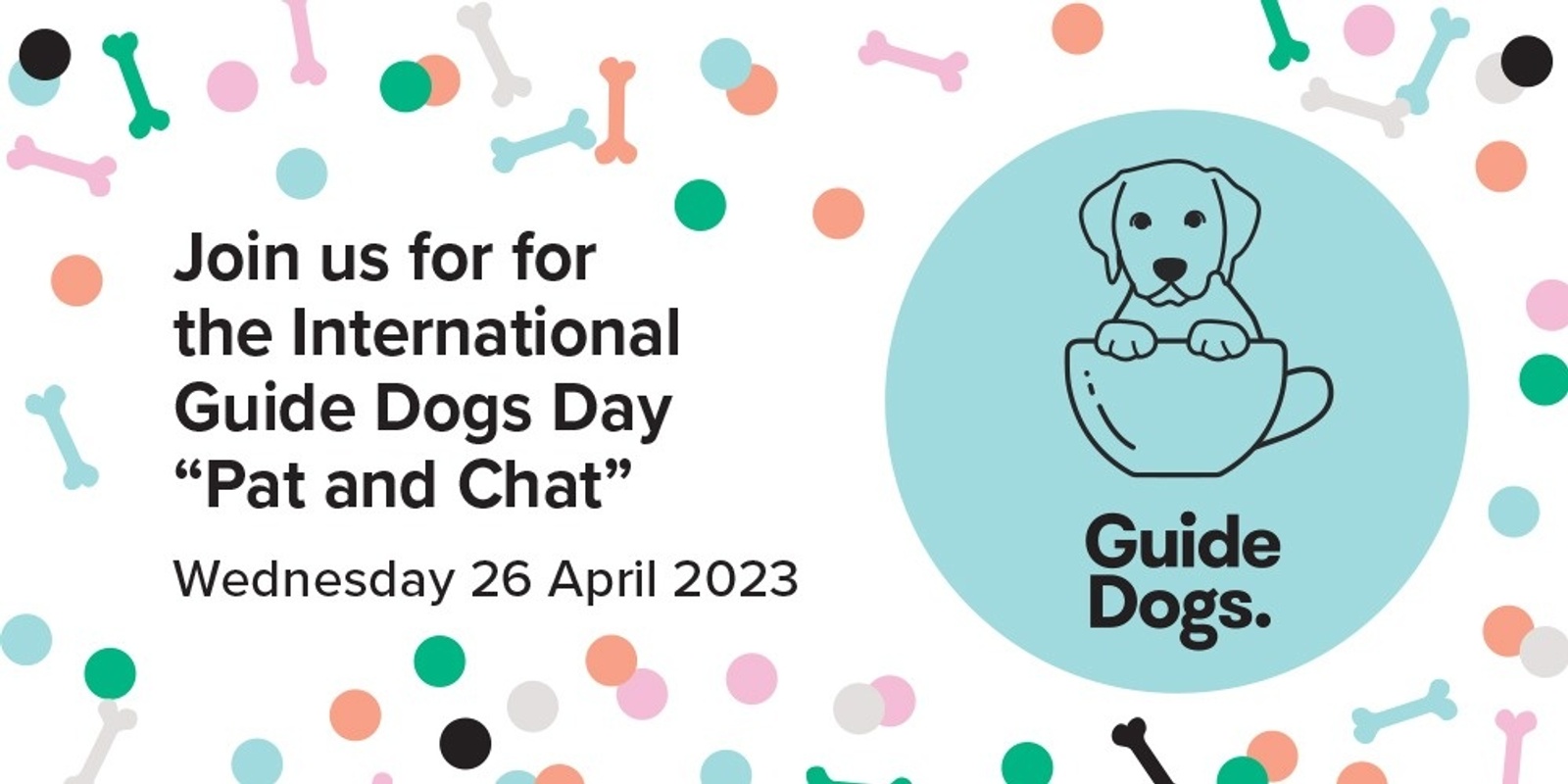 Banner image for International Guide Dogs Day "Pat and Chat" Session 1