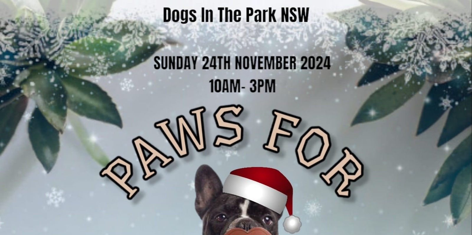 Banner image for Santa Paws Christmas Dog Day Out: Paws for Mo-vember