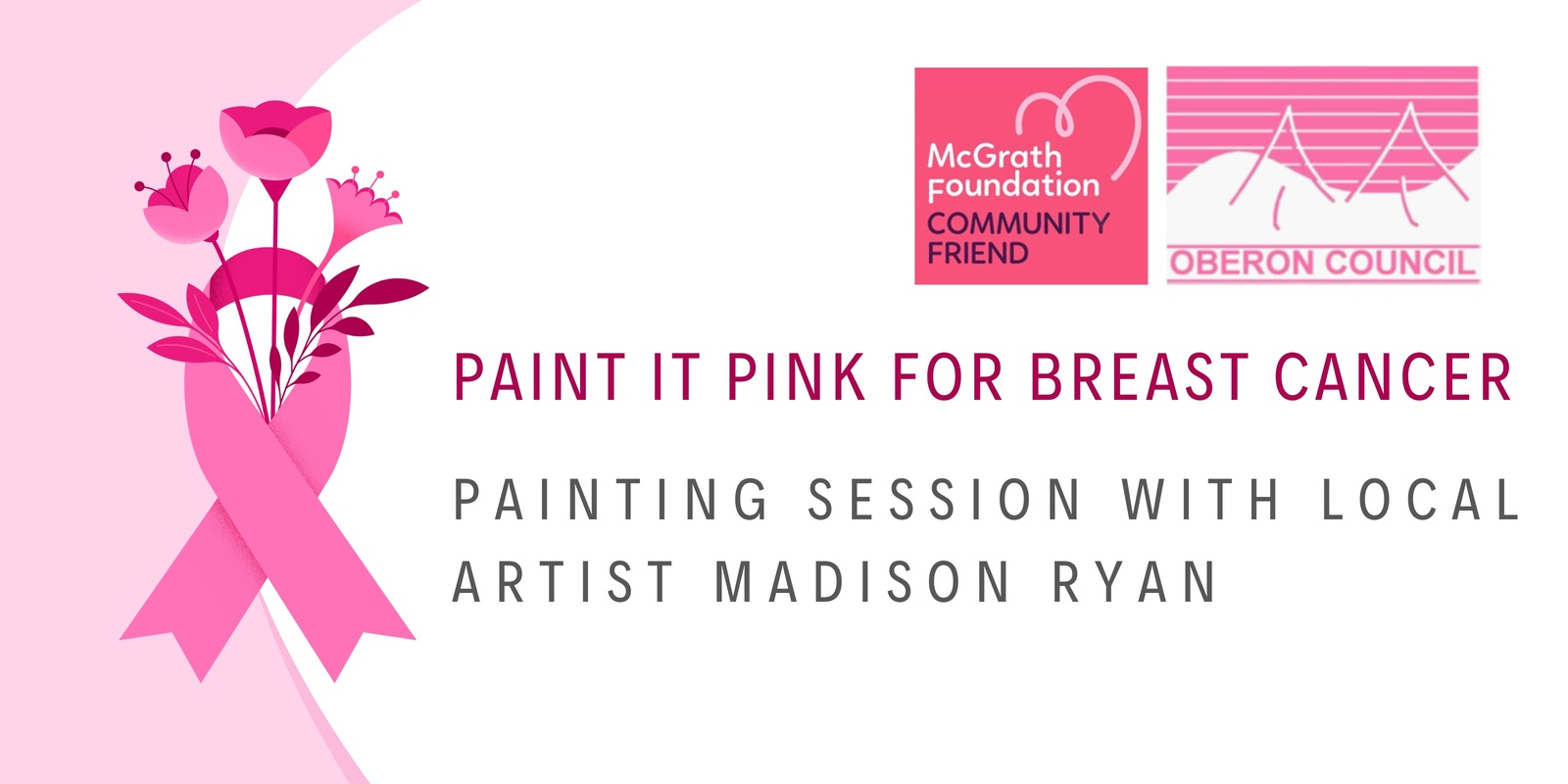 Banner image for Paint it Pink for Breast Cancer 