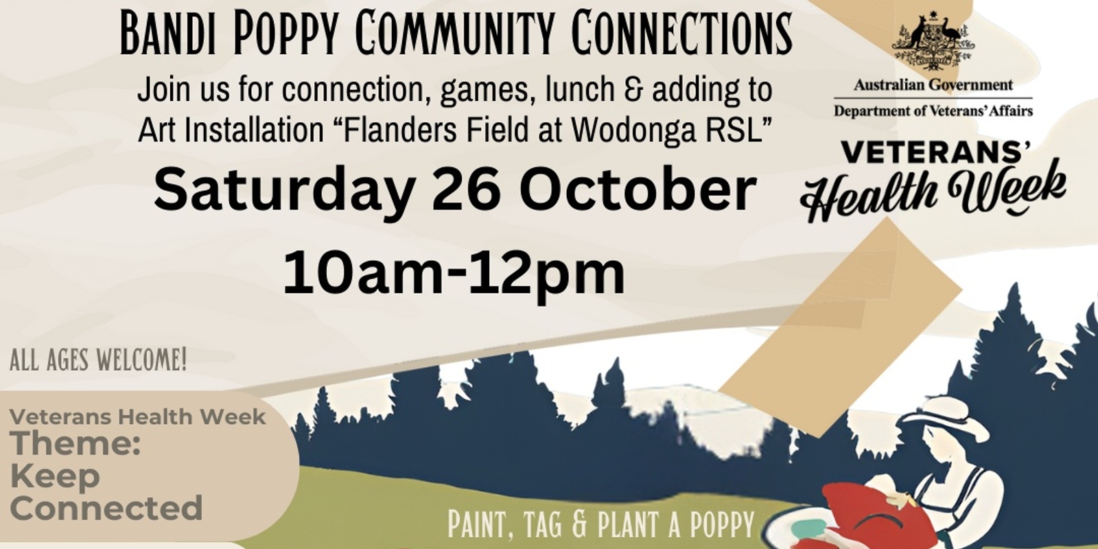 Banner image for Bandi Poppy Community Connections