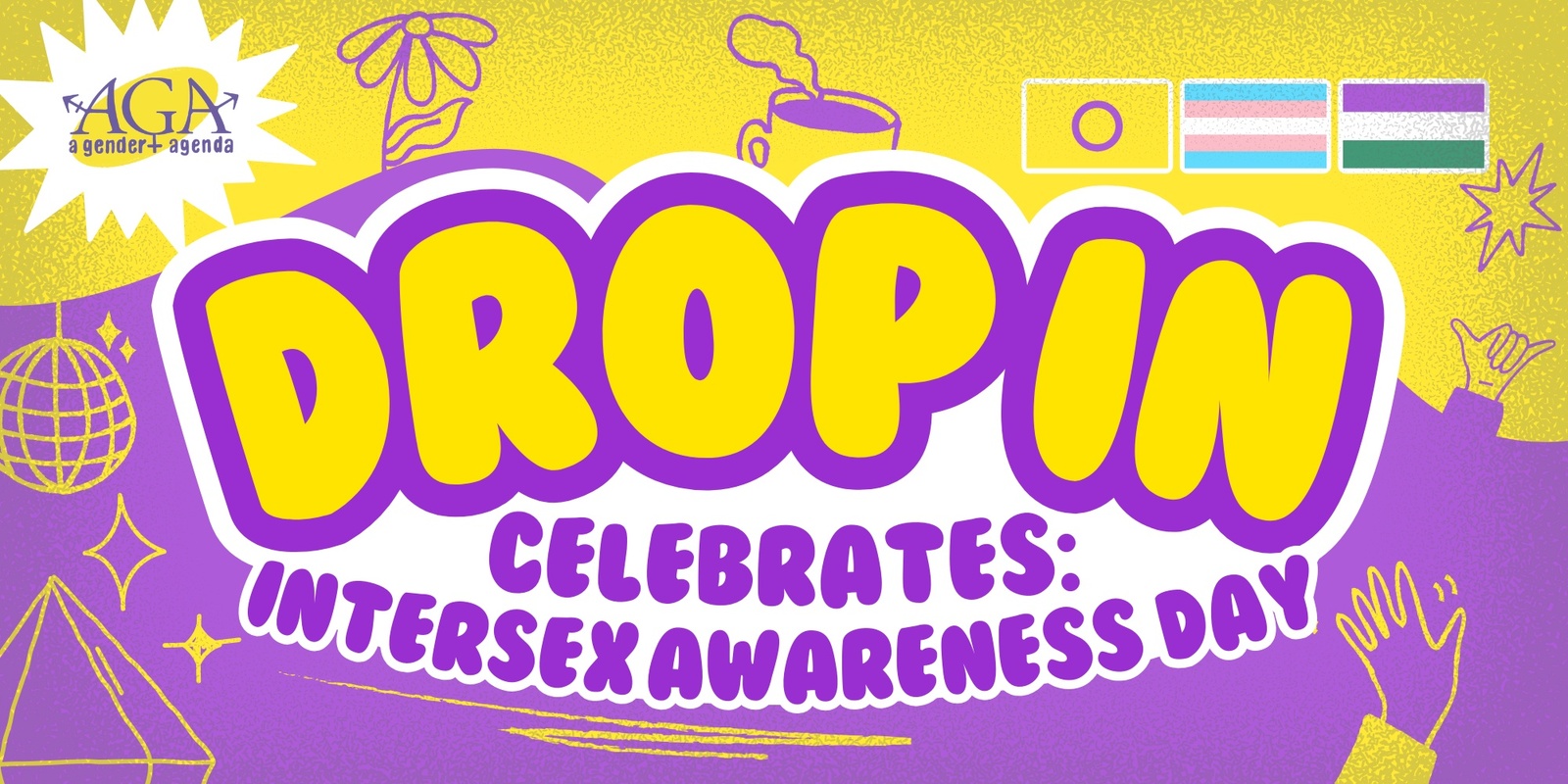 Banner image for Drop In: Intersex Awareness Day - October