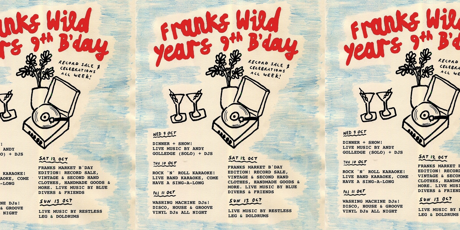 Banner image for Franks B'day Dinner & Show! Feat. Andy Golldege (solo)