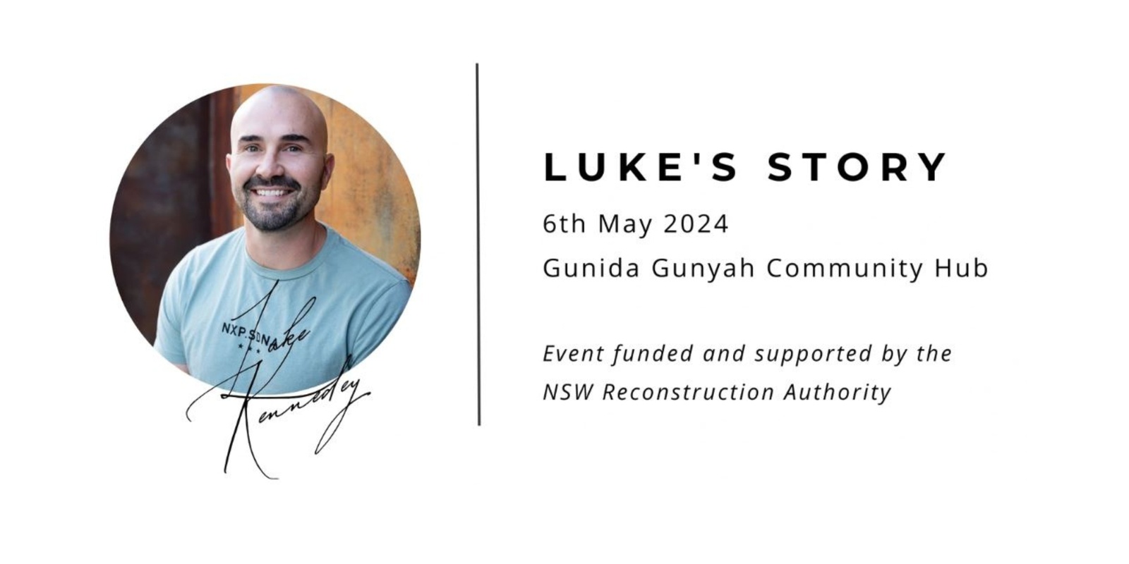 Banner image for Luke's Story - Session Two: Adult Community Members and Service Providers 