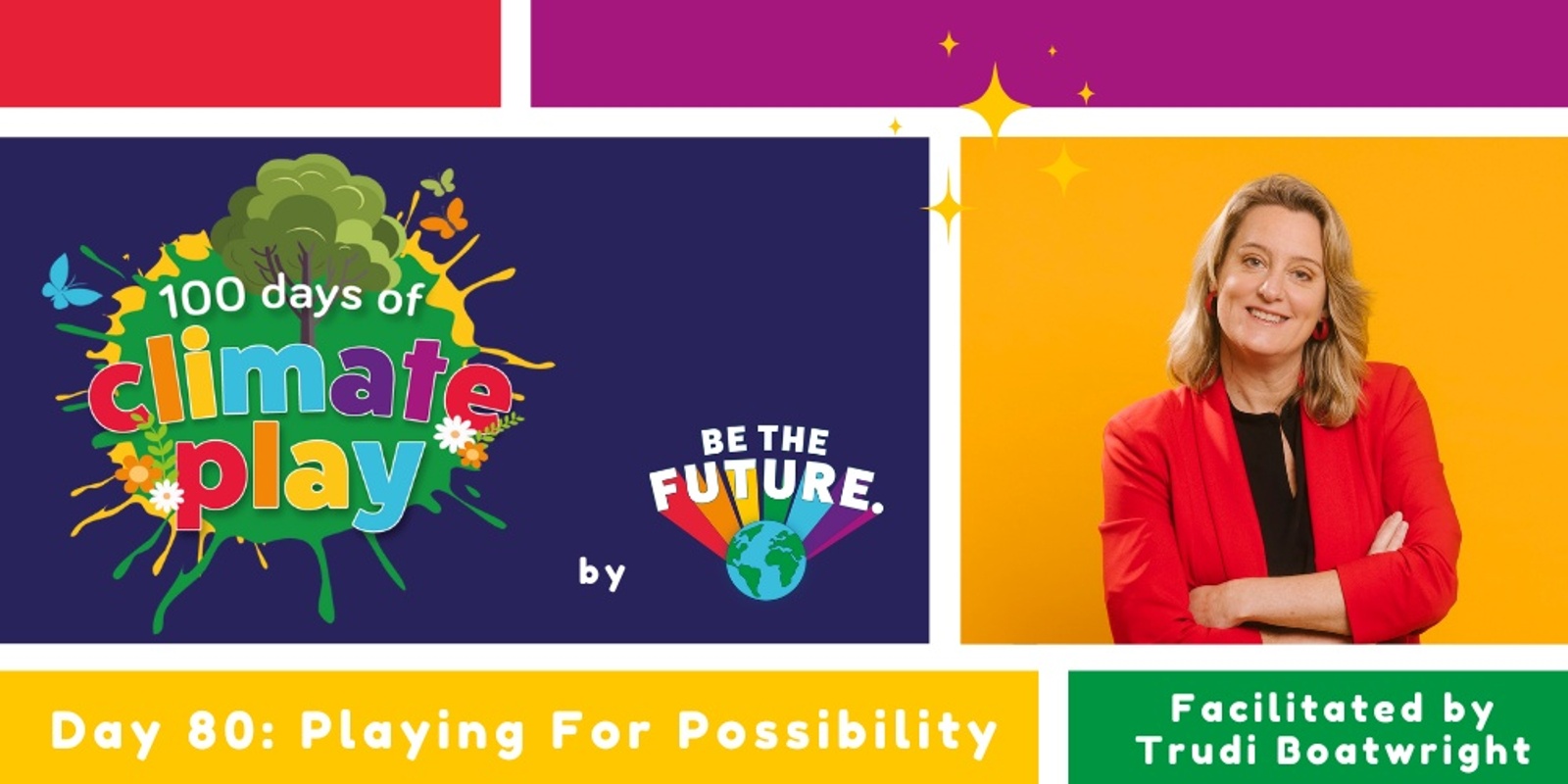 Banner image for Day 80 of 100 days of climate play: Playing for possibility