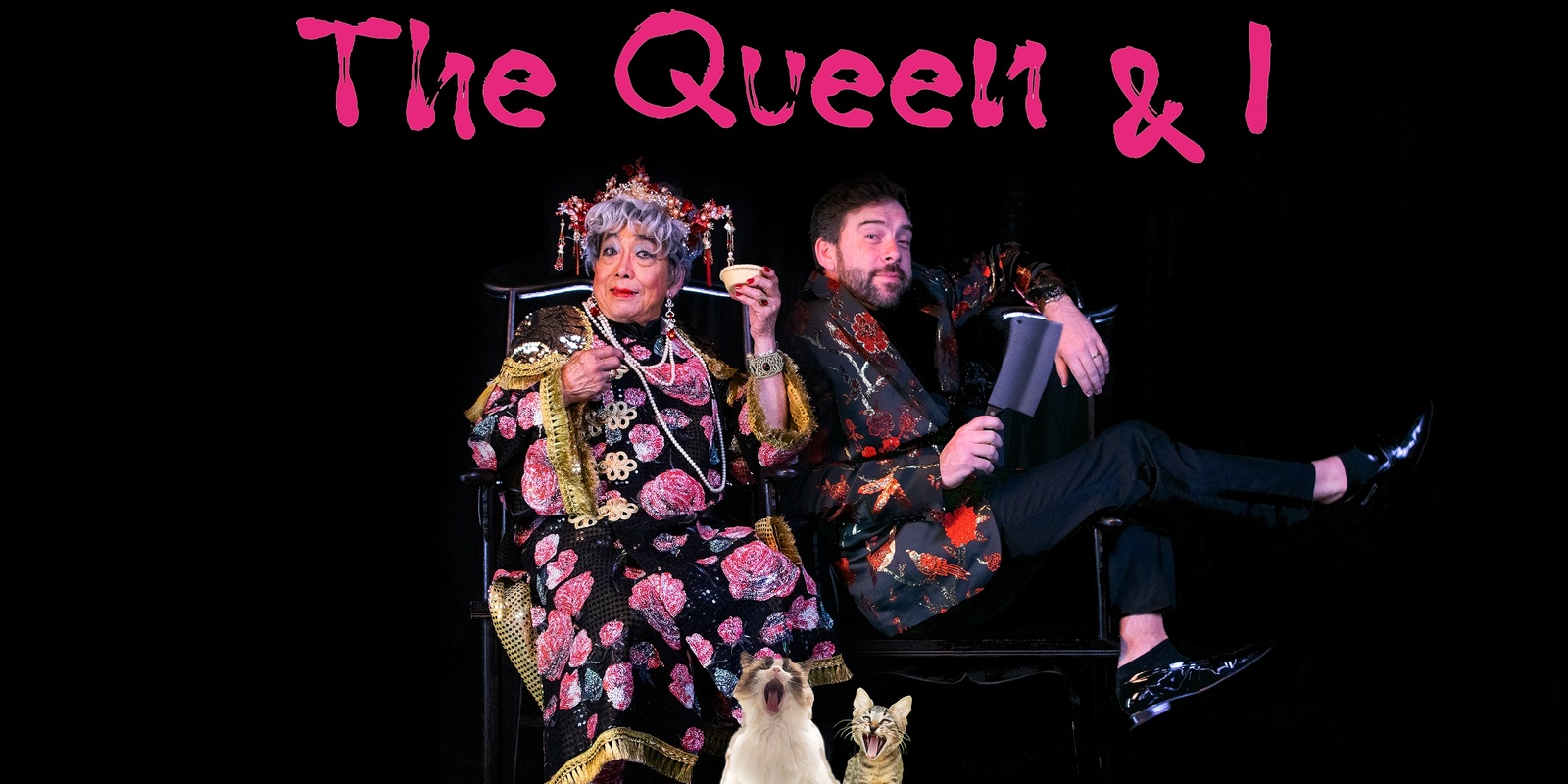 Banner image for The Queen & I - Sam Dundas and Greg Leong in cabaret 