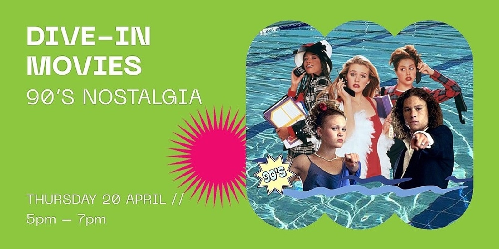Banner image for DIVE-IN MOVIES: 90's Nostalgia