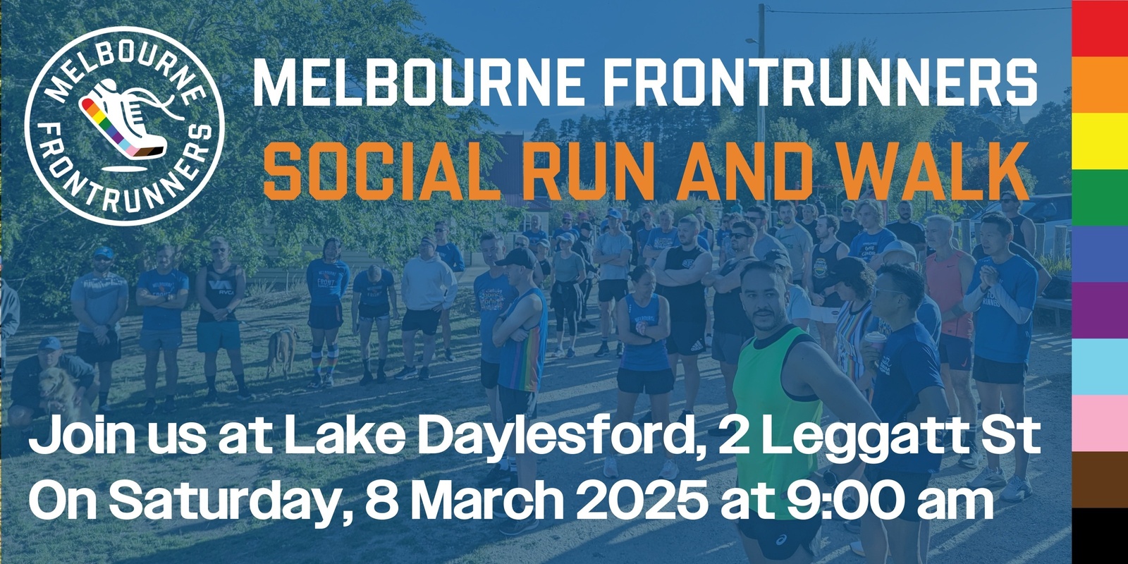 Banner image for FrontRunners Social Run/Walk - ChillOut Festival 2025