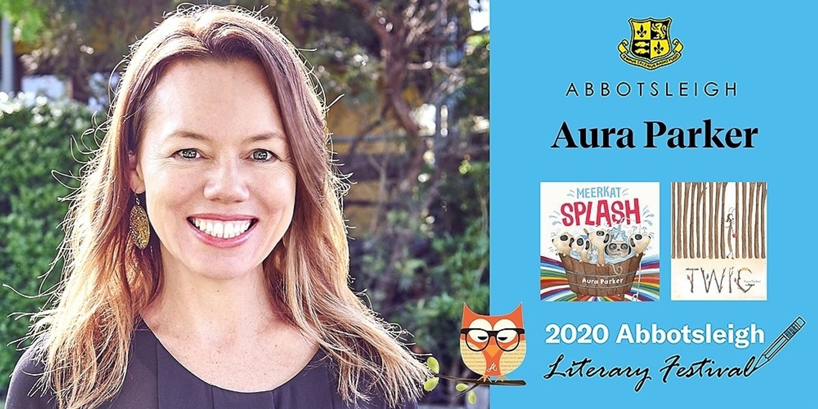 Banner image for 12.20pm Session - Aura Parker at the Abbotsleigh Literary Festival 2020