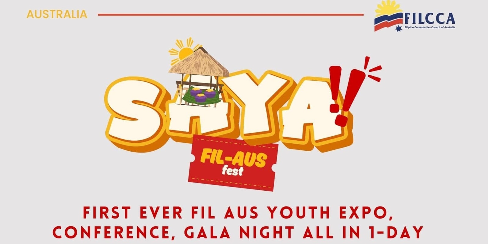 Banner image for SAYA!  Fil-Aus Youth Fest