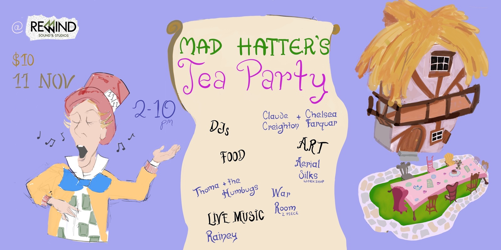 Banner image for Mad Hatters Tea Party