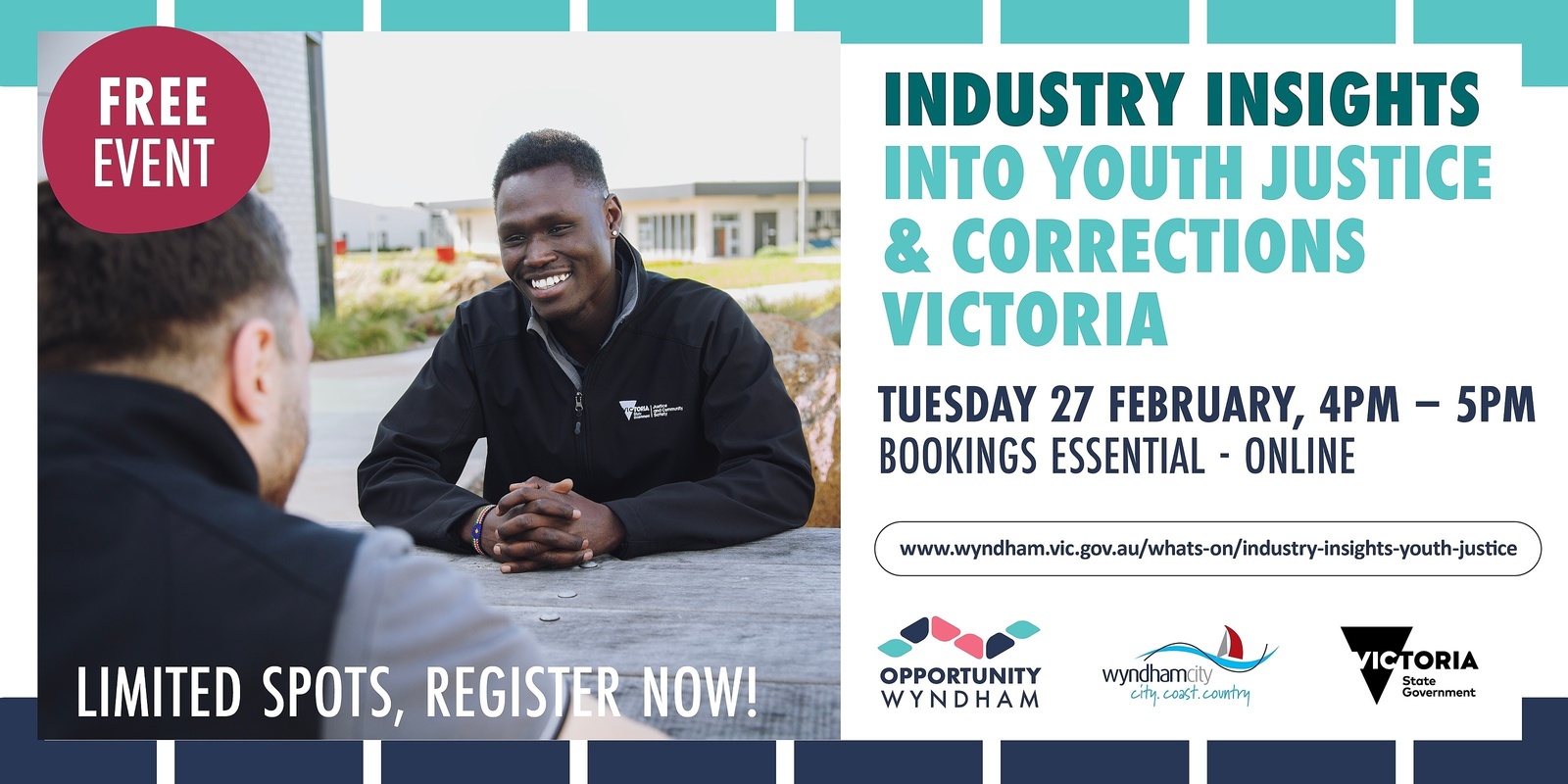 Banner image for Industry Insights into Youth Justice & Corrections Victoria 