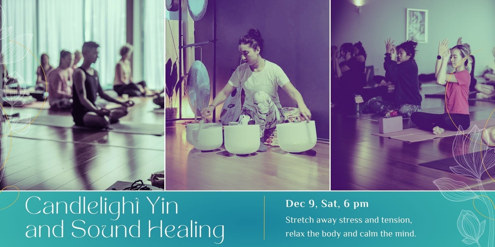Banner image for Candlelight Yin and Sound Healing With Carla