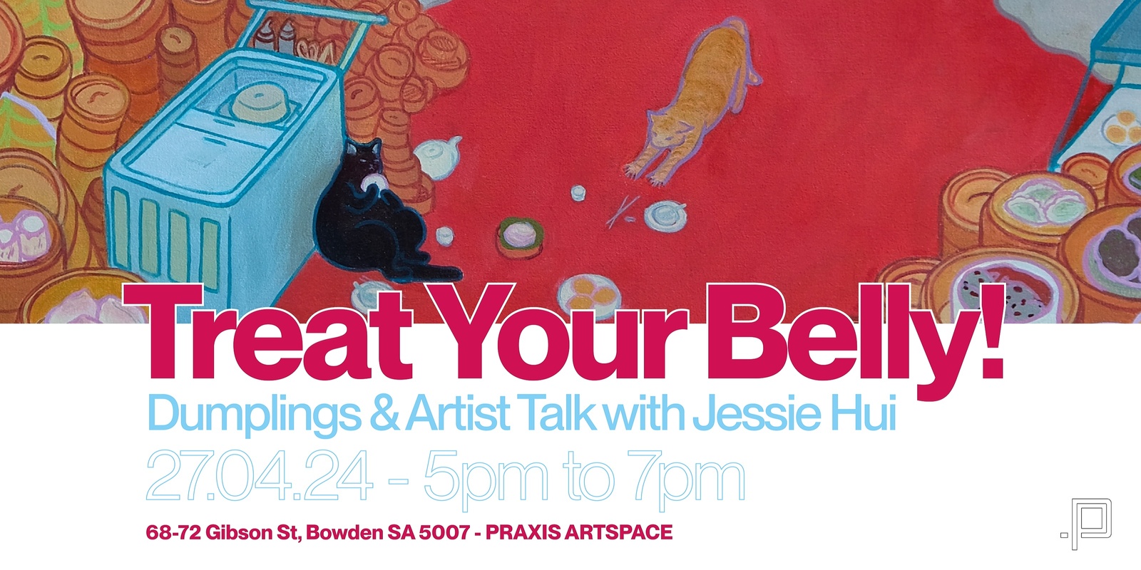 Banner image for 'Treat Your Belly!' Artist Talk
