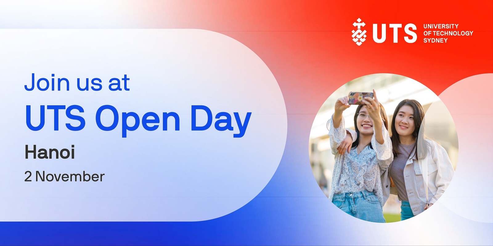 Banner image for UTS Open Day November 2024 - Hanoi