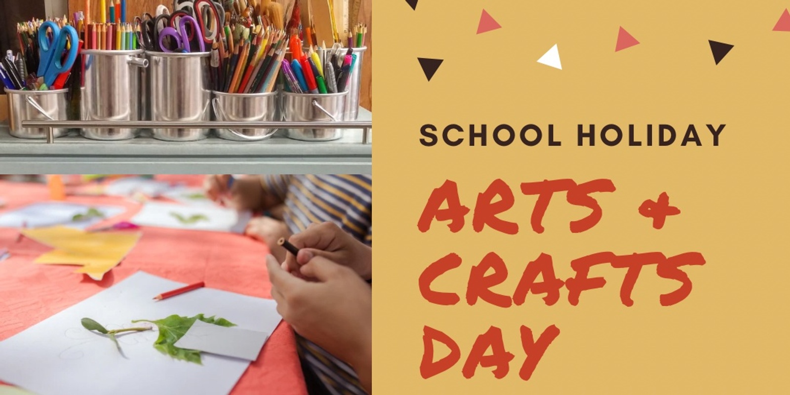Banner image for School Holiday Art and Crafts 