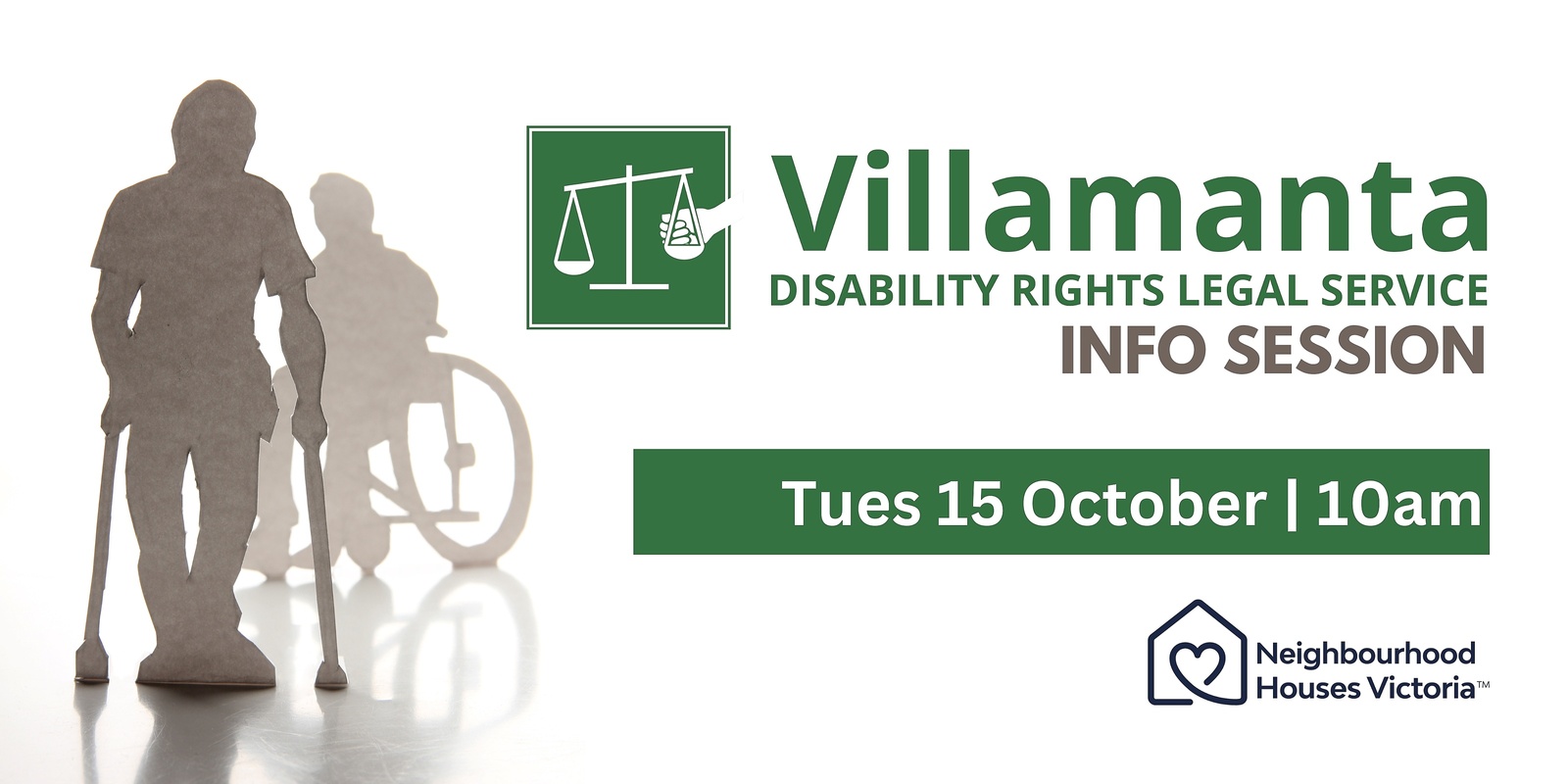 Banner image for Villamanta Disability Legal Services Info Session