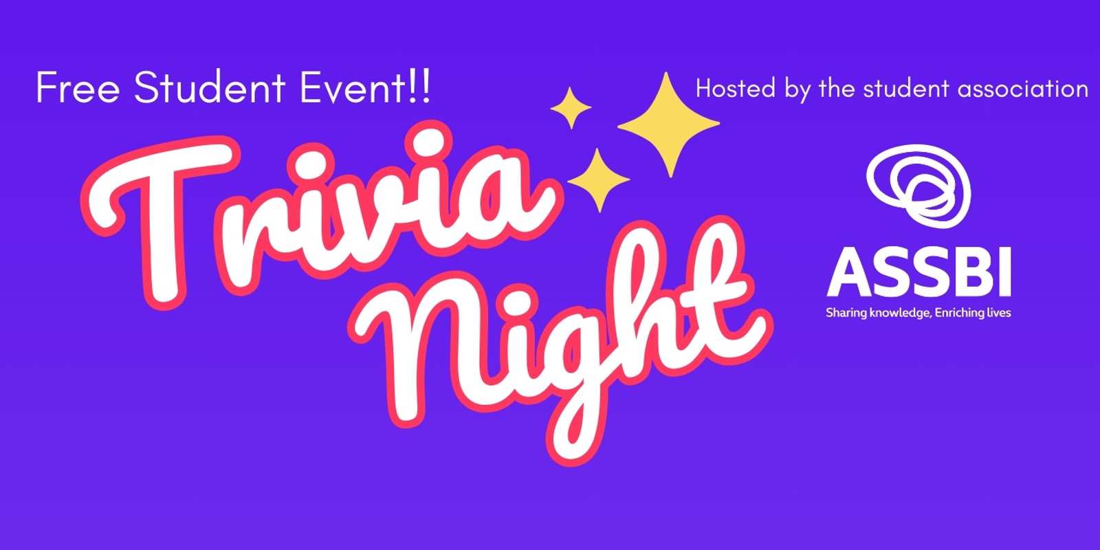 Banner image for ASSBI Free Student Trivia Night