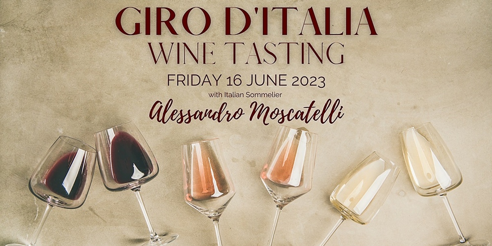 Banner image for GIRO D'ITALIA WINE TASTING