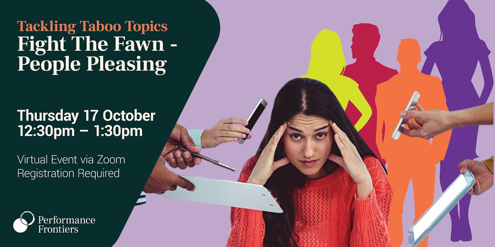 Banner image for Tackling Taboo Topics: Fight The Fawn - People Pleasing