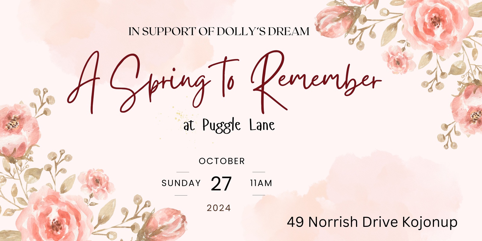 Banner image for A Spring to Remember at Puggle Lane