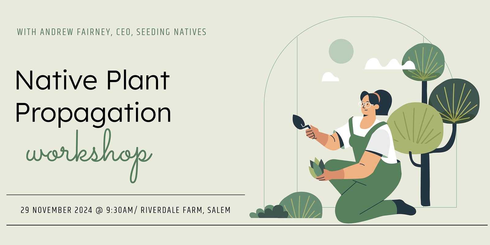 Banner image for Native Plant Propagation workshop 