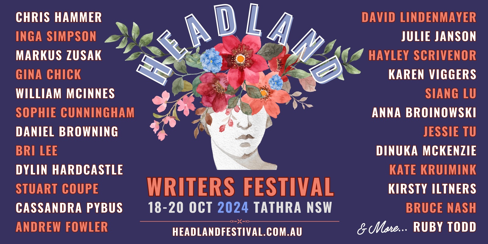 Banner image for Headland Writers Festival 2024