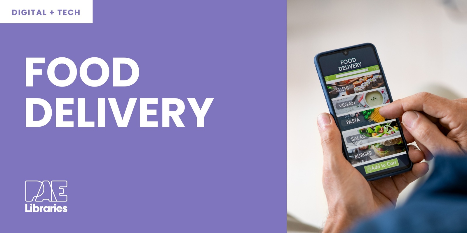 Banner image for Food Delivery - Get Techy