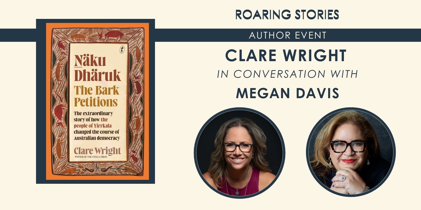 Banner image for Clare Wright in conversation with Megan Davis