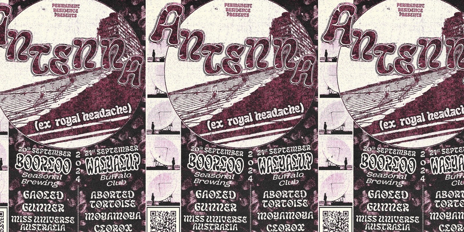 Banner image for Antenna (ex Royal Headache) @ Seasonal Brewing, Perth