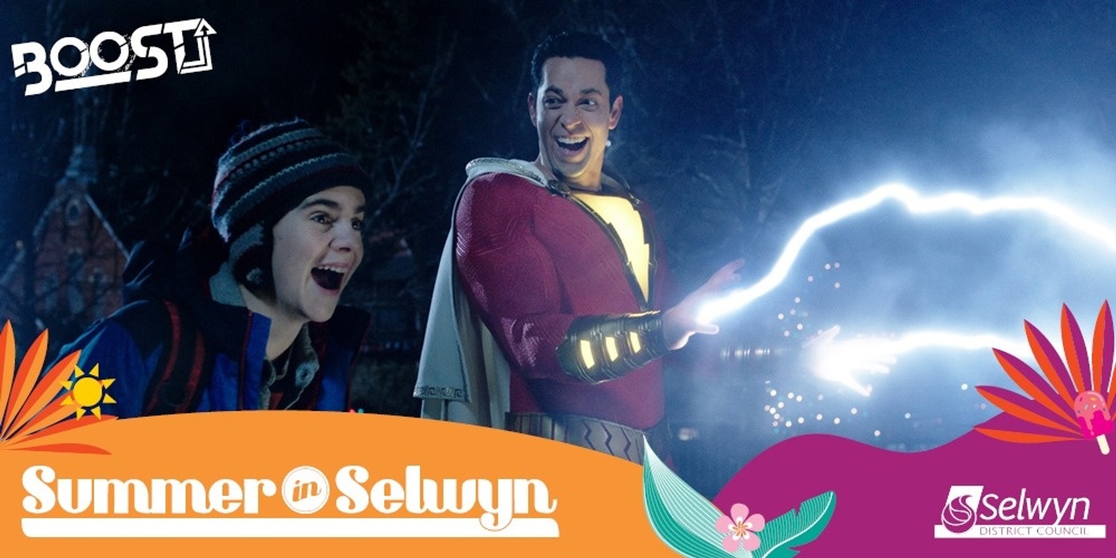 Banner image for BOOST Movie Night - Shazam!