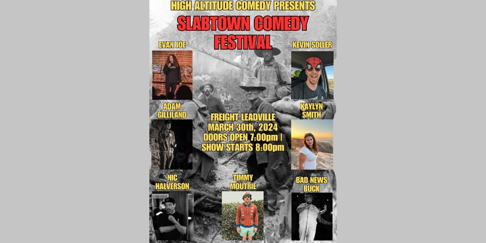 Banner image for Slabtown Comedy Fest