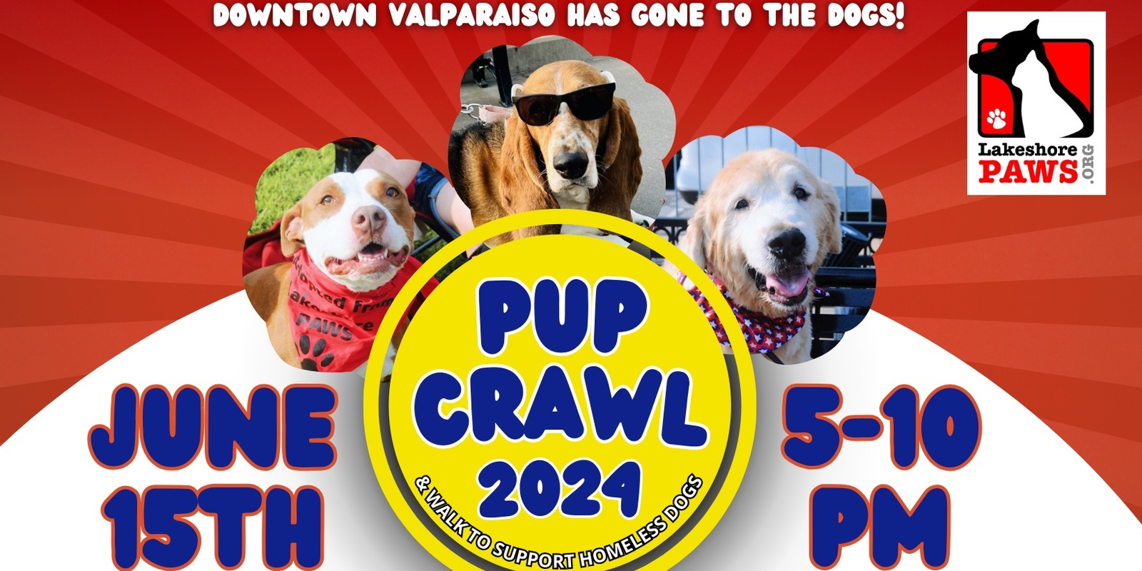 Banner image for Lakeshore PAWS Pup Crawl 2024