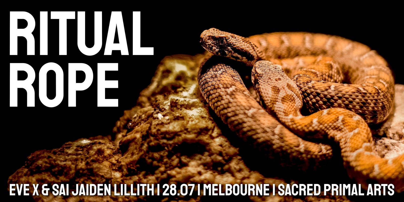 Banner image for MELBOURNE | Ritual Rope w/ Sai Jaiden Lillith & Eve X