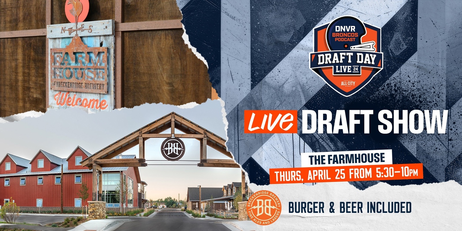 Banner image for DNVR Broncos Live Draft Show and Meet & Greet