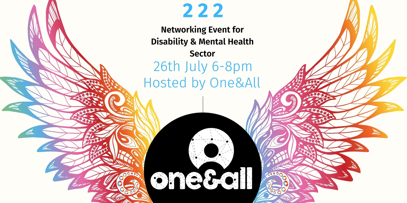 Banner image for 2-2-2 Disability & Mental Health Speed Networking Event