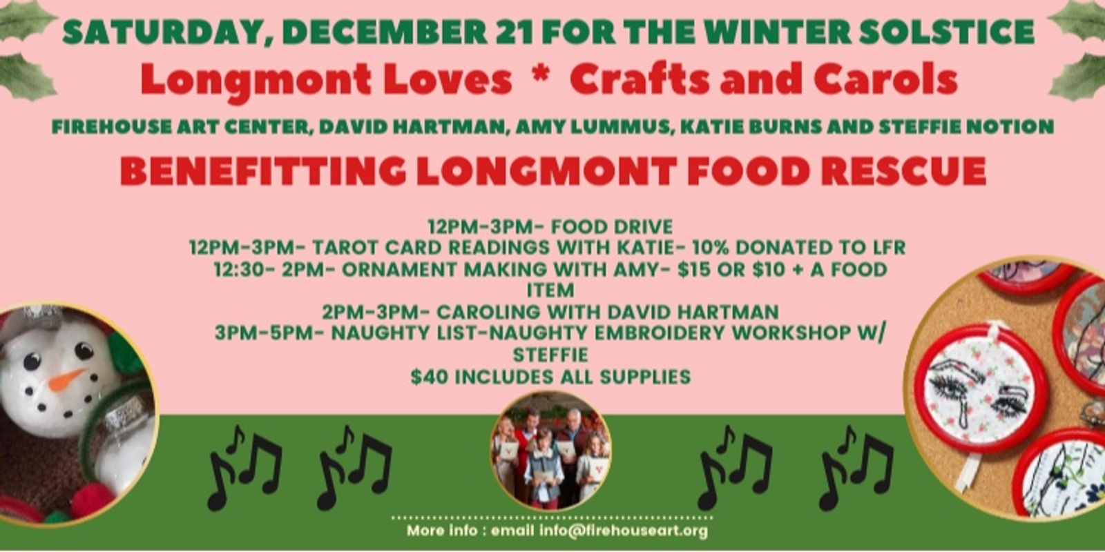 Banner image for Winter Solstice Longmont Loves: Community Activation through Art and Creativity